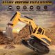 thumbnail image 2 of Excavadora de construcción de juguete Onadrive con control remoto para niños de 3 años o más, 2 of 6