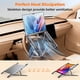 thumbnail image 3 of WISFISSH Soporte plegable para laptop para auto, ajustable, de metal, 3 of 9