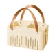 thumbnail image 1 of Cesta De Almacenamiento Portátil, Cesta De Ducha Con Asa Para Baño, Dormitorio, Gimnasio, Color Crema, 1 of 5