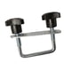 thumbnail image 1 of Abrazadera De Perno En U Para Caja De Techo, Repuestos, Práctico Accesorio Para Equipaje De Techo, Ancho Interior De 6 Cm, 1 of 5