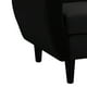 thumbnail image 3 of Sofa Bote 1c Felpa 00 Negro, 3 of 6