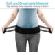 thumbnail image 2 of Cinturón Dainely, cinturón transpirable para la espalda baja, para mujeres y hombres, pélvico y lumbar, con correas de soporte ajustables y antideslizantes, color negro, 2 unidades, 2 of 7