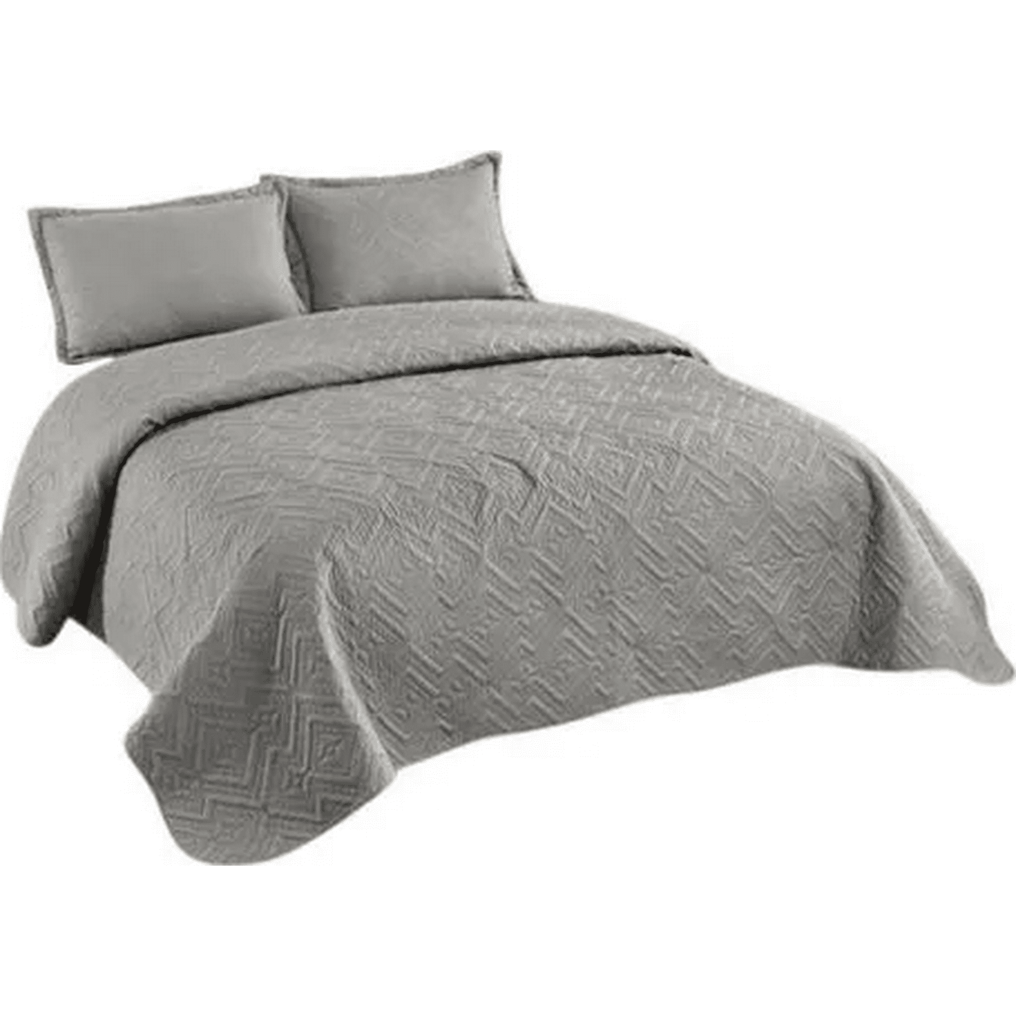 Genérico - Cubrecama Verano Quilt Sólido 2 Plazas