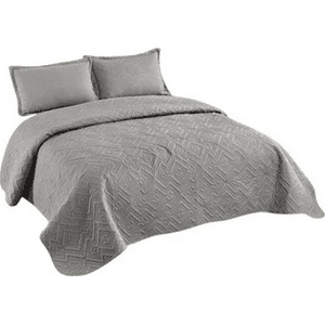 Genérico - Cubrecama Verano Quilt Sólido 2 Plazas