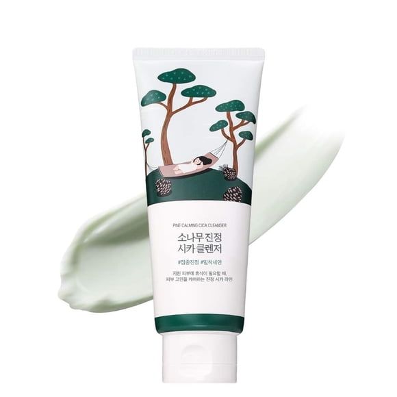 Limpiador ROUND LAB Pine Calming Cica con ácido salicílico 150 ml