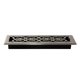 thumbnail image 4 of Rejilla de piso Decor Grates 30×10 cm níquel cepillado, paquete de 4, 4 of 9
