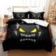 thumbnail image 1 of Angry Geometry Dash Bedding Set Single Twin Full Queen King Size Bed Set Aldult Kid Bedroom Duvetcover Sets Game Bed Sheets, 1 of 5
