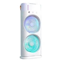 Genérico - Ventilador Portátil Escritorio Doble 12'' Práctico Hogar Lau