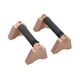thumbnail image 3 of 2 piezas de asas para flexiones hechas de, soporte para flexiones, estable para adultos, barra paralela portátil, asas para flexiones para ejercicios Caqui S, 3 of 5