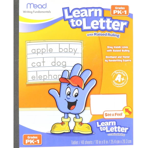 Book Mead Aprende a escribir cartas para preescolar de primer grado
