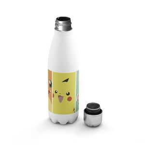 Creango - Botella Agua Termica Pokemon De Acero Inoxidable