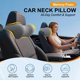 thumbnail image 2 of Almohada cervical para coche Allaboutsla, juego de 2, espuma de memoria, 2 of 8
