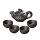 thumbnail image 3 of Juego De Té De Kung Fu Portátil Resistente Al Calor Para El Hogar Para El Salón De Té Del Hotel Al Aire Libre Negro, 3 of 5