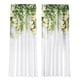 thumbnail image 1 of Cortina Opaca Con Estampado Digital De Plantas De Vid Resistente Para La Decoración De La Sala De Estar 132x160cm, 1 of 1