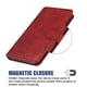 thumbnail image 4 of Funda Billetera para Samsung Galaxy S20 con Porta Tarjetas y Soporte Ajustable Rojo, 4 of 6