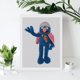 thumbnail image 4 of Kit de Pintura de Diamantes 5D Grover 30x40cm, 4 of 6