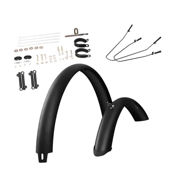 Guardabarros de bicicleta ajustables Guardabarros de bicicleta de montaña Ajustable Reemplaza bicicletas Protector de neumáticos Juego de guardabarros Para bicicleta de 29 pulgadas