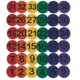 thumbnail image 2 of Marcadores de piso S&S Worldwide 13 cm Pack de 36 surtidos, 2 of 9