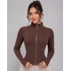 thumbnail image 1 of Chaqueta Deportiva Slim Fit Mujer Corte Crop Cierre Dorado, 1 of 3