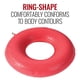 thumbnail image 2 of Cojín inflable Ring Donut para asiento, color rojo, 45 cm, color rojo, 2 of 6