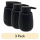 thumbnail image 1 of Dispensador de Jabón Mainstays Negro 330 ml Pack 3 Plástico, 1 of 3