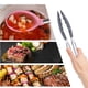 thumbnail image 4 of Juego de 2 utensilios de cocina de silicona, mango de acero inoxidable de silicona de colores, resistente al calor., 4 of 5