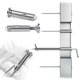 thumbnail image 1 of [Hardware] Kit de barandillas invisibles Muzata Swageless x20, 1 of 6