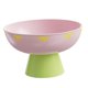 thumbnail image 2 of Frutero Para Encimera De Cocina, Plato Para Dulces, Bandeja Para Servir Multiusos Con Base Alta, Color Rosa, 2 of 5