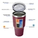thumbnail image 2 of Vaso térmico BJPKPK de 887 ml de acero inoxidable aislado, rojo ladrillo, 2 of 6