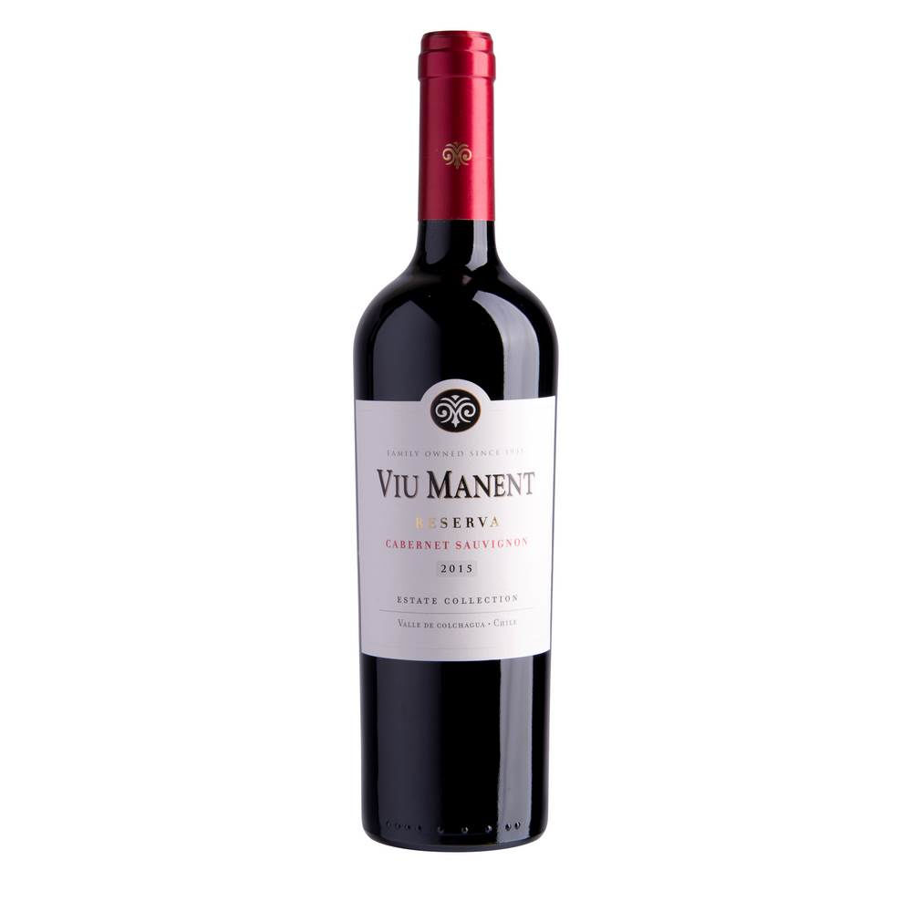 Vino Tinto Cabernet Sauvignon Botella 750 ml Viu Manent