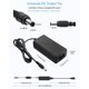 thumbnail image 3 of Adaptador de fuente de alimentación ALITOVE DC 12V 5A para tira de LED, 3 of 7