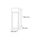thumbnail image 4 of Freezer Vertical / Congelador Vertical 1 Puerta De Vidrio 500 Lt 500 Litros, 4 of 5