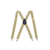 Genérico - Tirantes Suspensores Para Pantalones 110 Cm, Beige