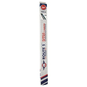 Route Cinco - Plumilla 26 Pulgadas 65 Cm Bus Y Camion (Hd A) Negro