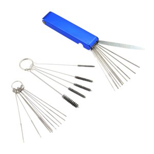 Magideal - Callerettor Limpiador De Cepillo De Cepillo Herramientas De Eliminación Del Carburador De Carburador Portátiles Multifunción Remover Para Motores De A Sin Pasador De Raspado