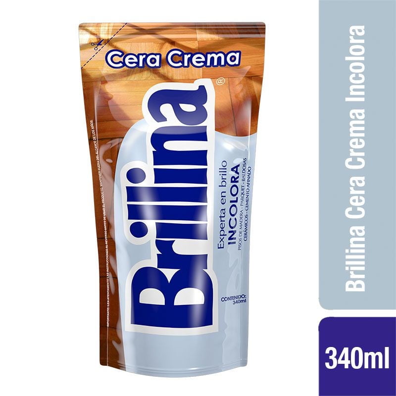 Brillina - Cera Crema Incolora Doypack