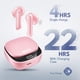 thumbnail image 2 of Audífonos True Wireless Groovz con estuche de carga - Rosa, 2 of 9