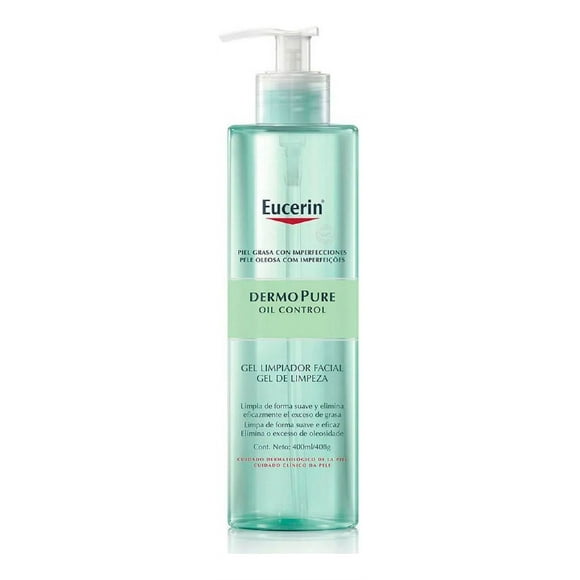 Eucerin Dermopure Oil Control Gel Limpiador X 400 Ml