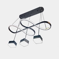 Genérico - Lámpara Colgante Techo Ajustable Salón Comedor Hogar Lau