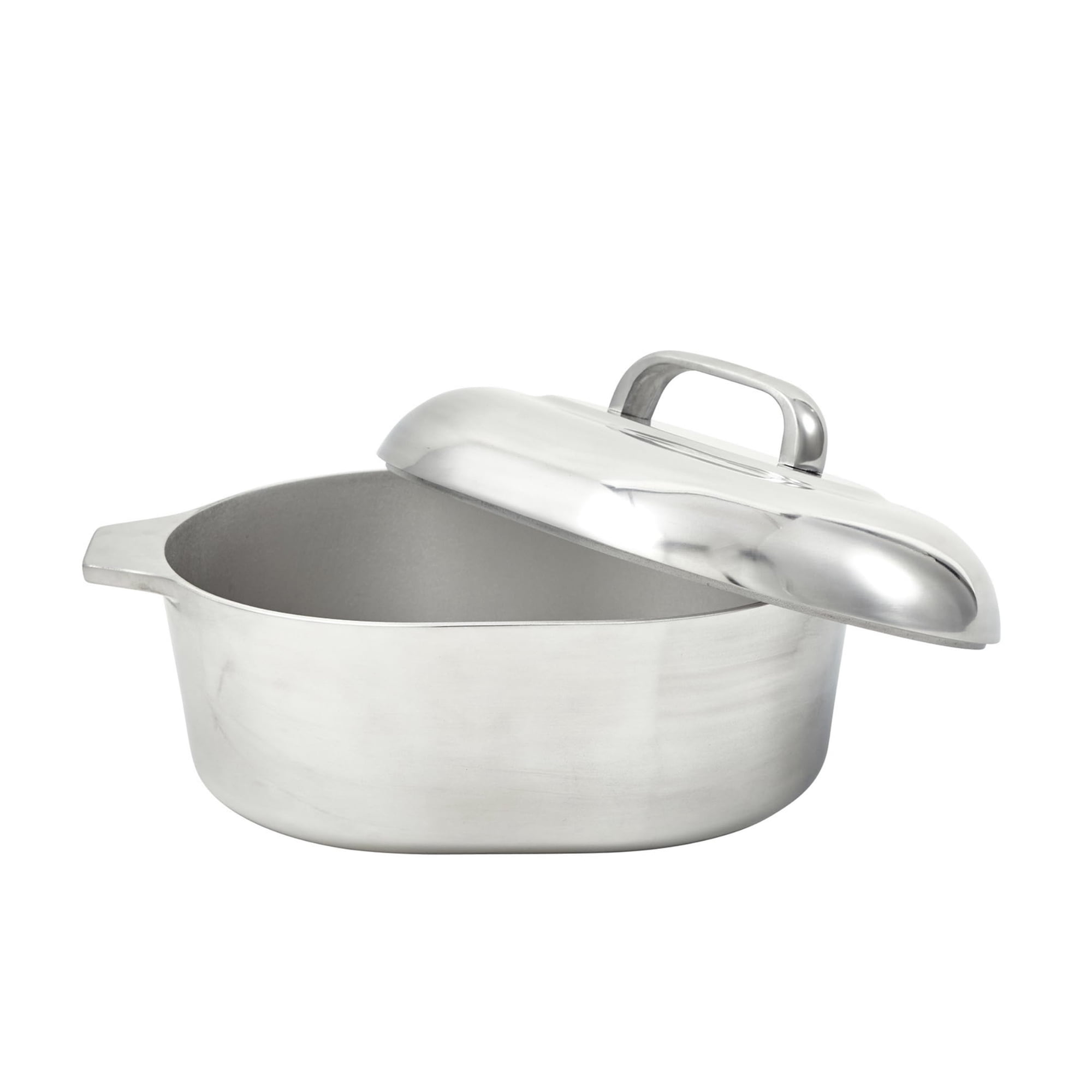 Tostador Imusa Cajun De Aluminio Fundido Ovalado De 28 Cm Con Tapa