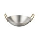thumbnail image 4 of Wok De Acero Inoxidable Para Uso Doméstico, Sartén Para Saltear Carne Y Verduras, 24 Cm, 4 of 5