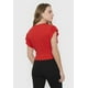 thumbnail image 2 of Polera Mujer Vuelos Mangas Rojo Corona, 2 of 5