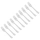 thumbnail image 3 of Vajilla Resistente Para Postres, Fiestas, Bodas, 10 Cucharas Plateadas, 3 of 5