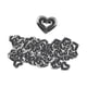 thumbnail image 1 of 80 Piezas Beads De Corazón Acrílico Amor Beads Para El Corazón Para Proyectos Collar Colgante Negro, 1 of 5