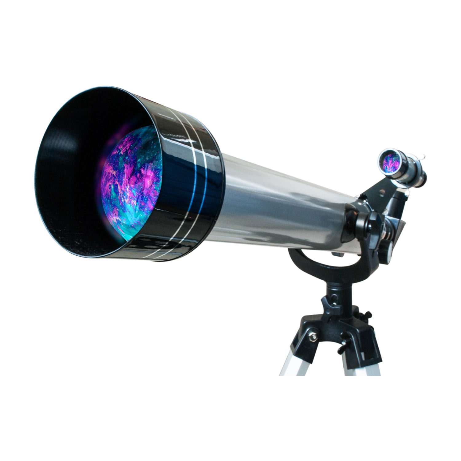 Mlab - Telescopio Con Maleta 60x700mm-plata