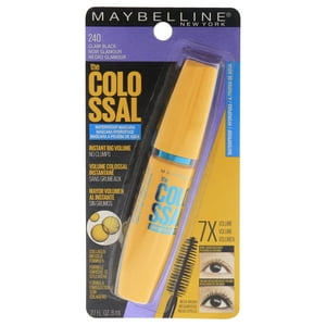 Máscara De Pestañas Impermeable The Colosal Volum Express - Glam Black De Maybelline Para Mujer - Máscara De Pestañas