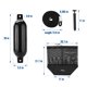 thumbnail image 5 of Juego de 4 defensas inflables para bote Affordura 14 cm negras, 5 of 5