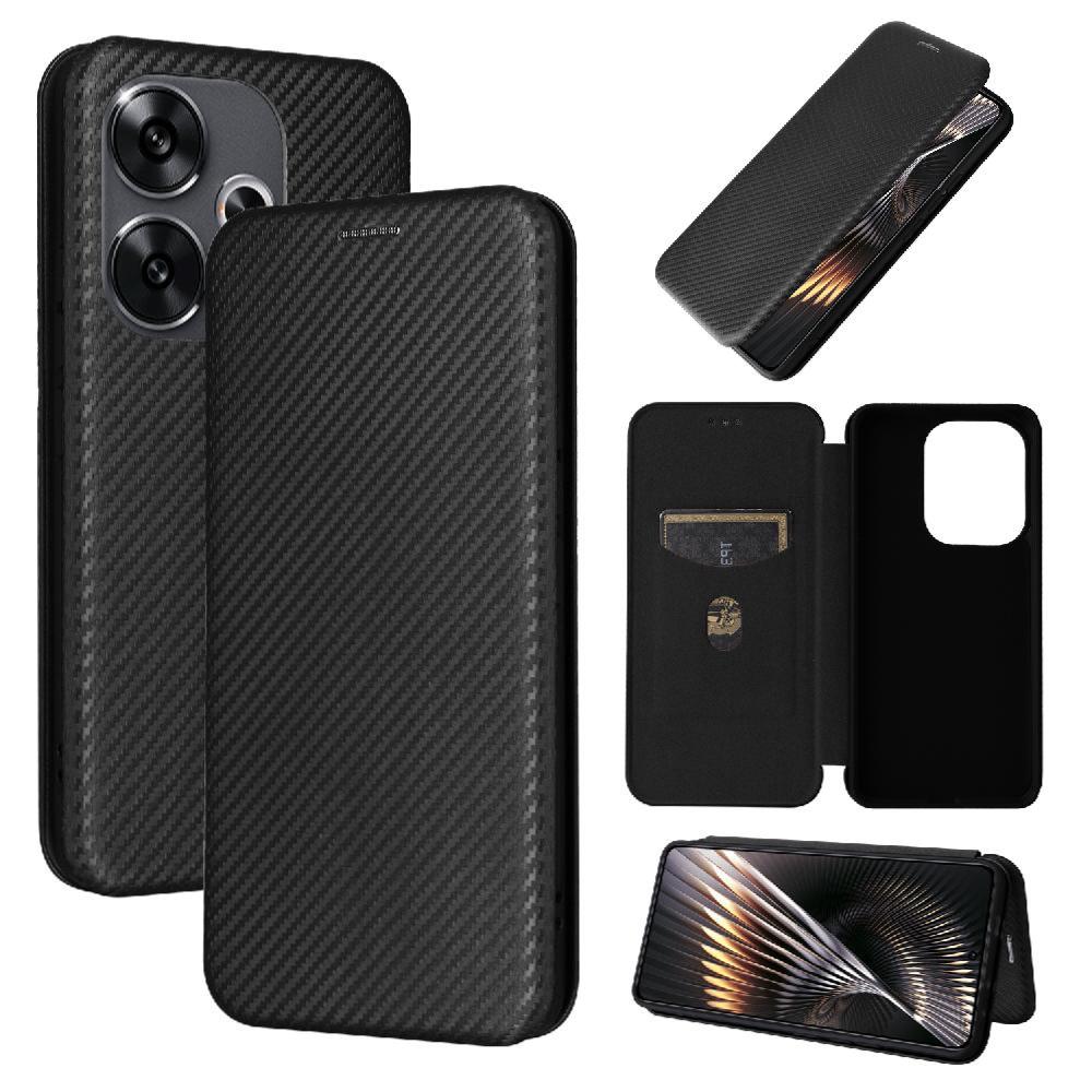 Funda Flip Para Foxdock Xiaomi Poco F6 - Funda Magnética De Negocios, Funda Protectora Delgada