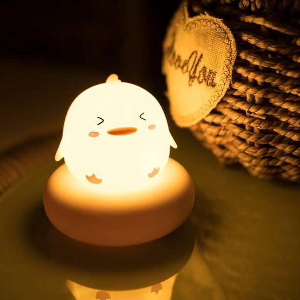 1pc Cute Clap Control Pet Shaped Sleep Light, USB Charging Night Light, LED Cute Cartoon Mood Light