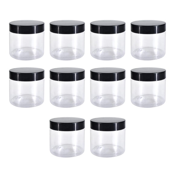 Frasco Vacío Para Mascotas Con Tapa, Contenedor De Cosméticos De Limo Para Nueces, Pasta, Humectantes, 10 Uds., 150ml